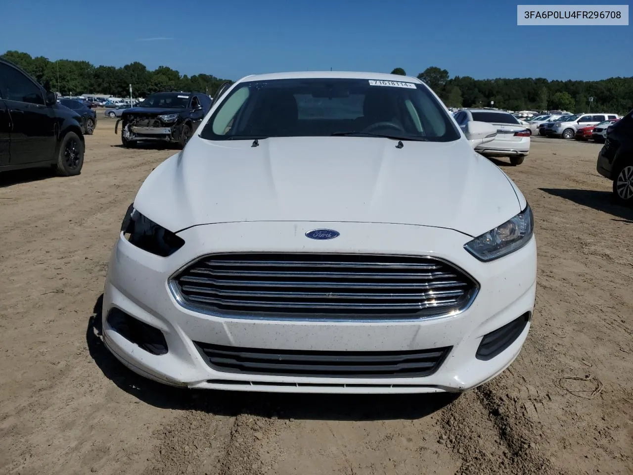 3FA6P0LU4FR296708 2015 Ford Fusion Se Hybrid