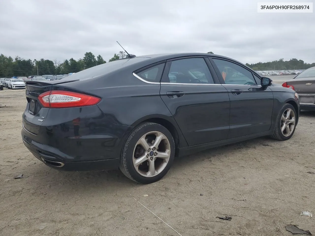 2015 Ford Fusion Se VIN: 3FA6P0H90FR268974 Lot: 71670814