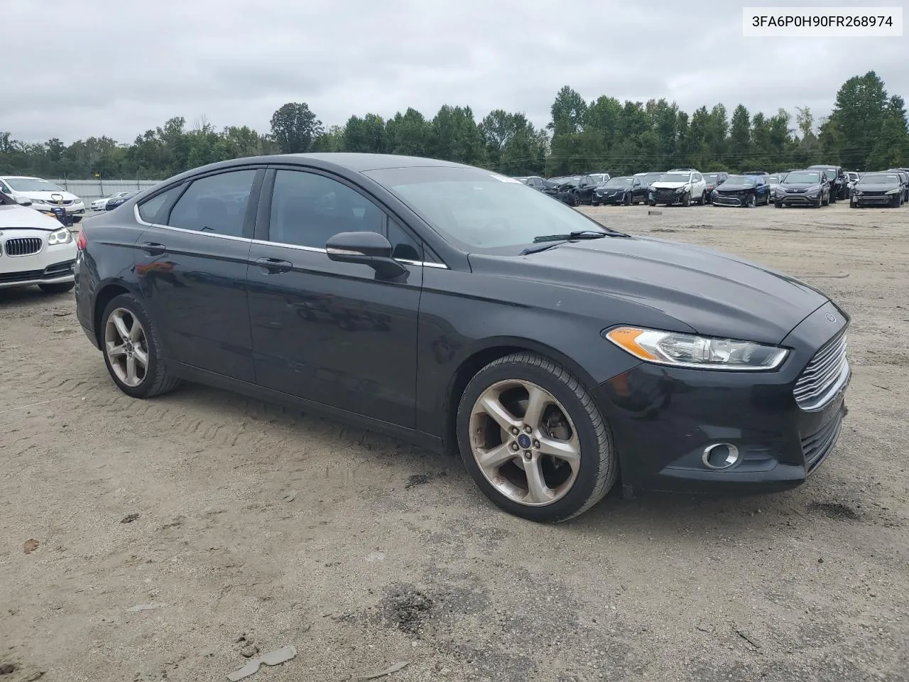 2015 Ford Fusion Se VIN: 3FA6P0H90FR268974 Lot: 71670814