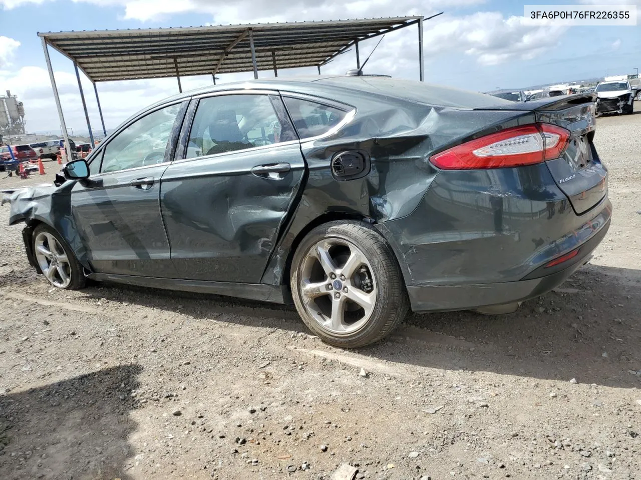 3FA6P0H76FR226355 2015 Ford Fusion Se