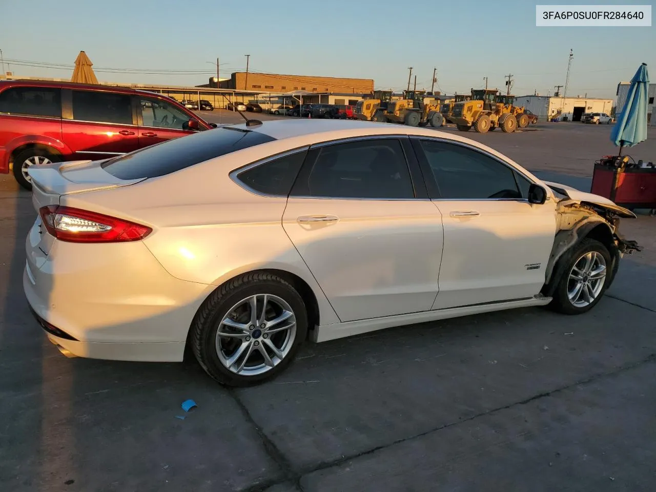 3FA6P0SU0FR284640 2015 Ford Fusion Titanium Phev