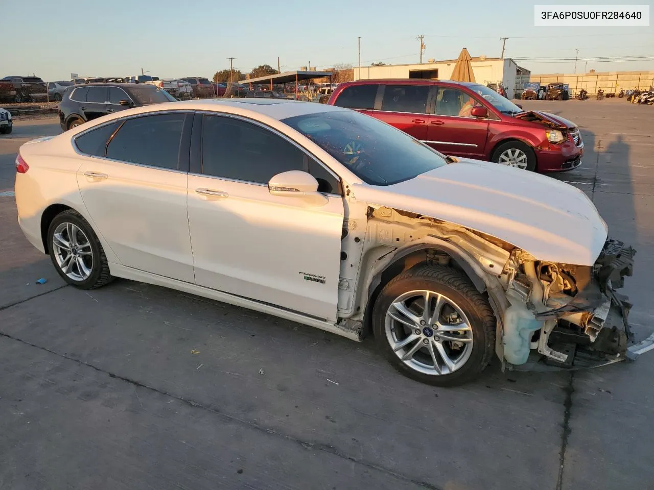 3FA6P0SU0FR284640 2015 Ford Fusion Titanium Phev