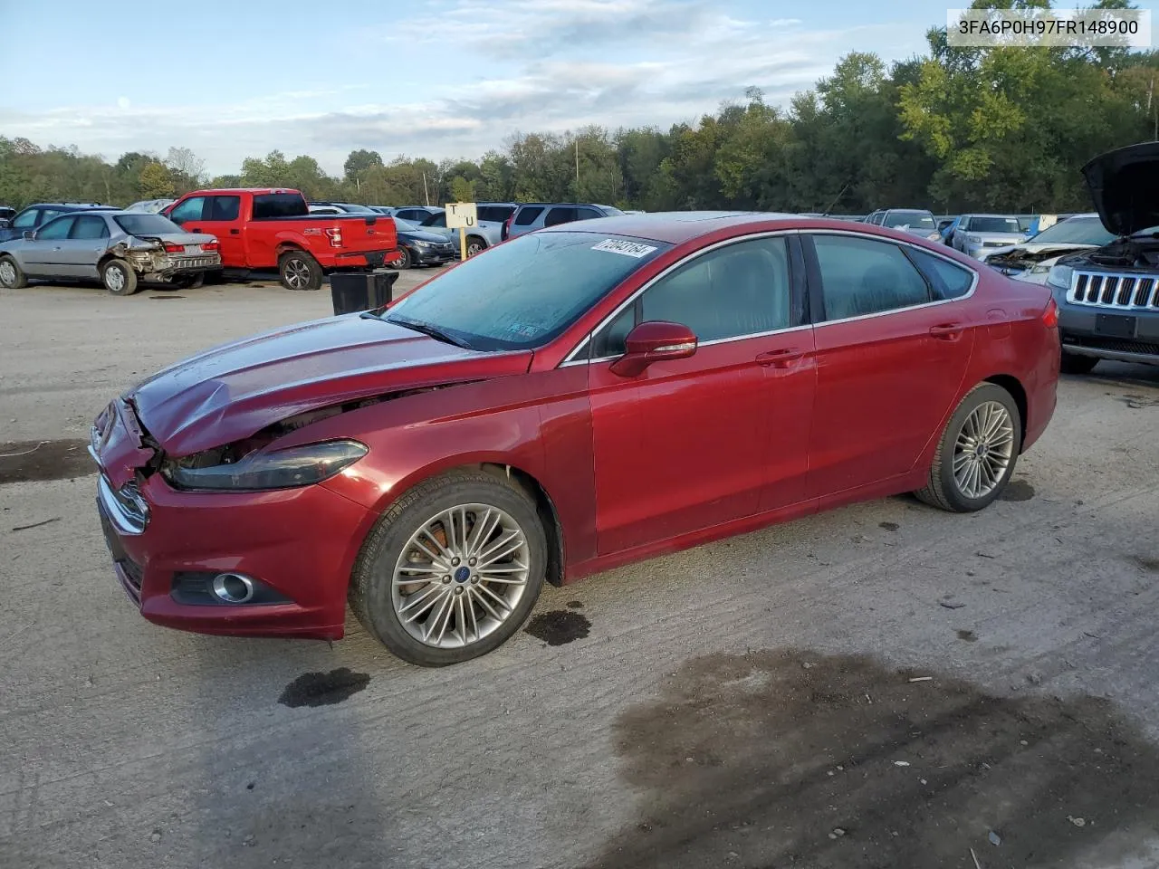 3FA6P0H97FR148900 2015 Ford Fusion Se