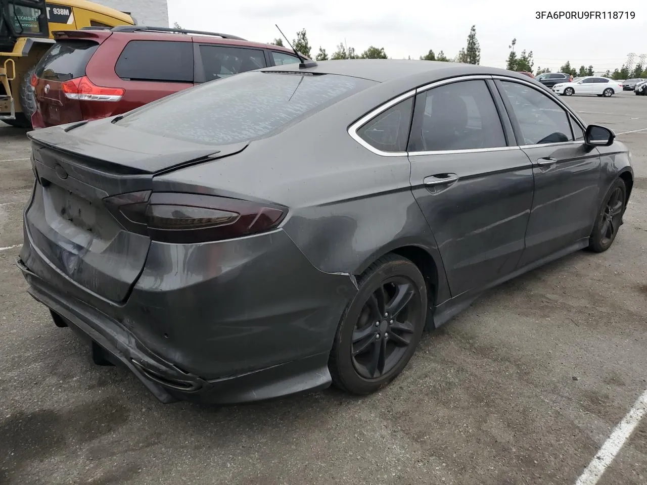 2015 Ford Fusion Titanium Hev VIN: 3FA6P0RU9FR118719 Lot: 72171904