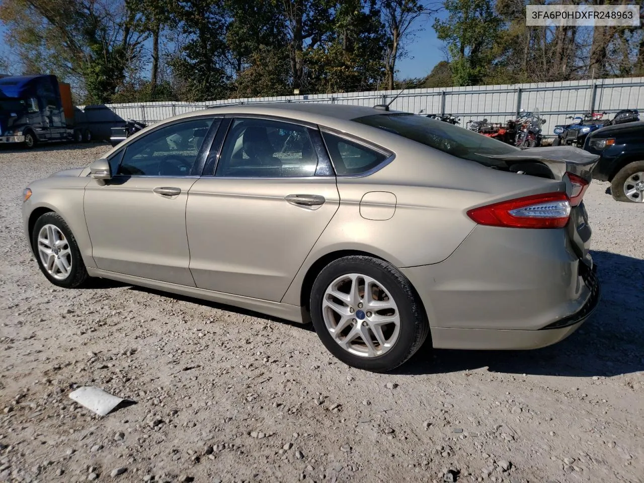 2015 Ford Fusion Se VIN: 3FA6P0HDXFR248963 Lot: 73309604