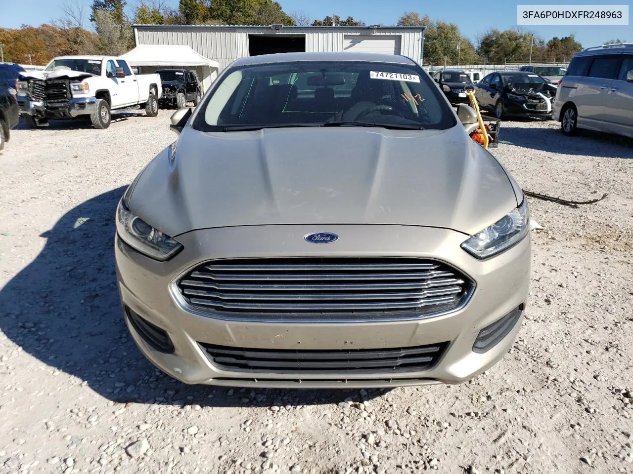 2015 Ford Fusion Se VIN: 3FA6P0HDXFR248963 Lot: 73309604