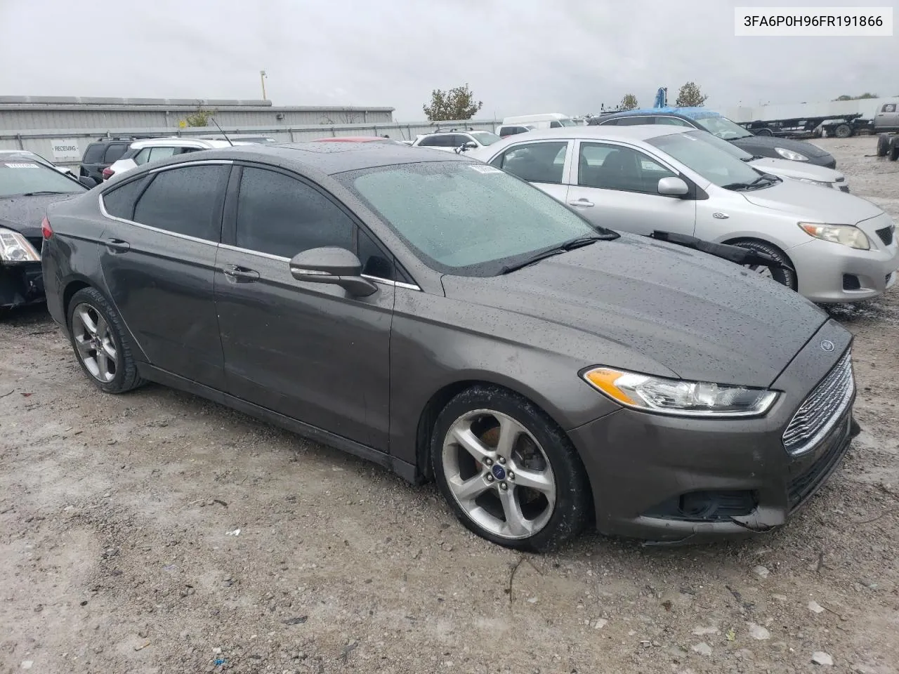 2015 Ford Fusion Se VIN: 3FA6P0H96FR191866 Lot: 73397064