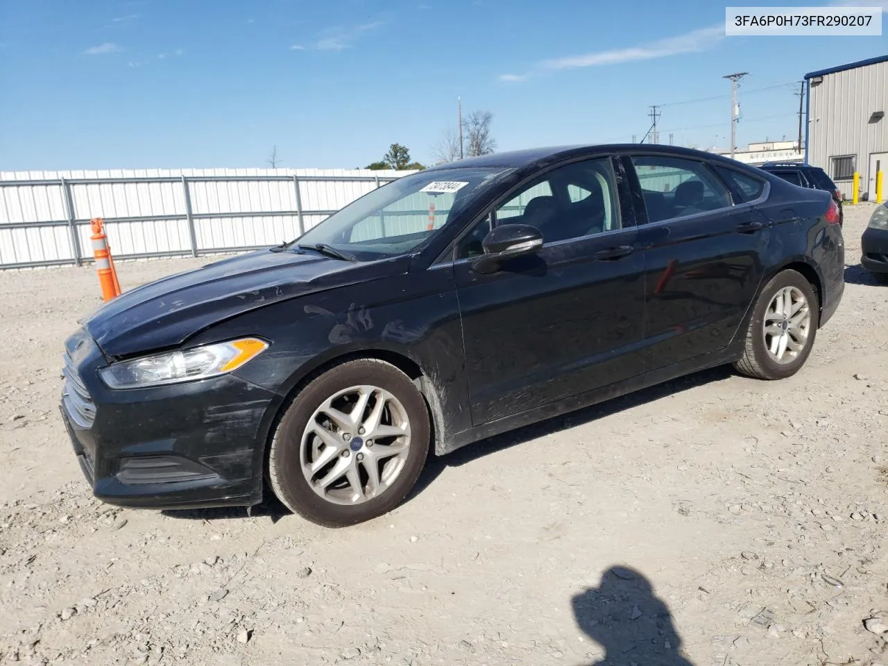 2015 Ford Fusion Se VIN: 3FA6P0H73FR290207 Lot: 73473844