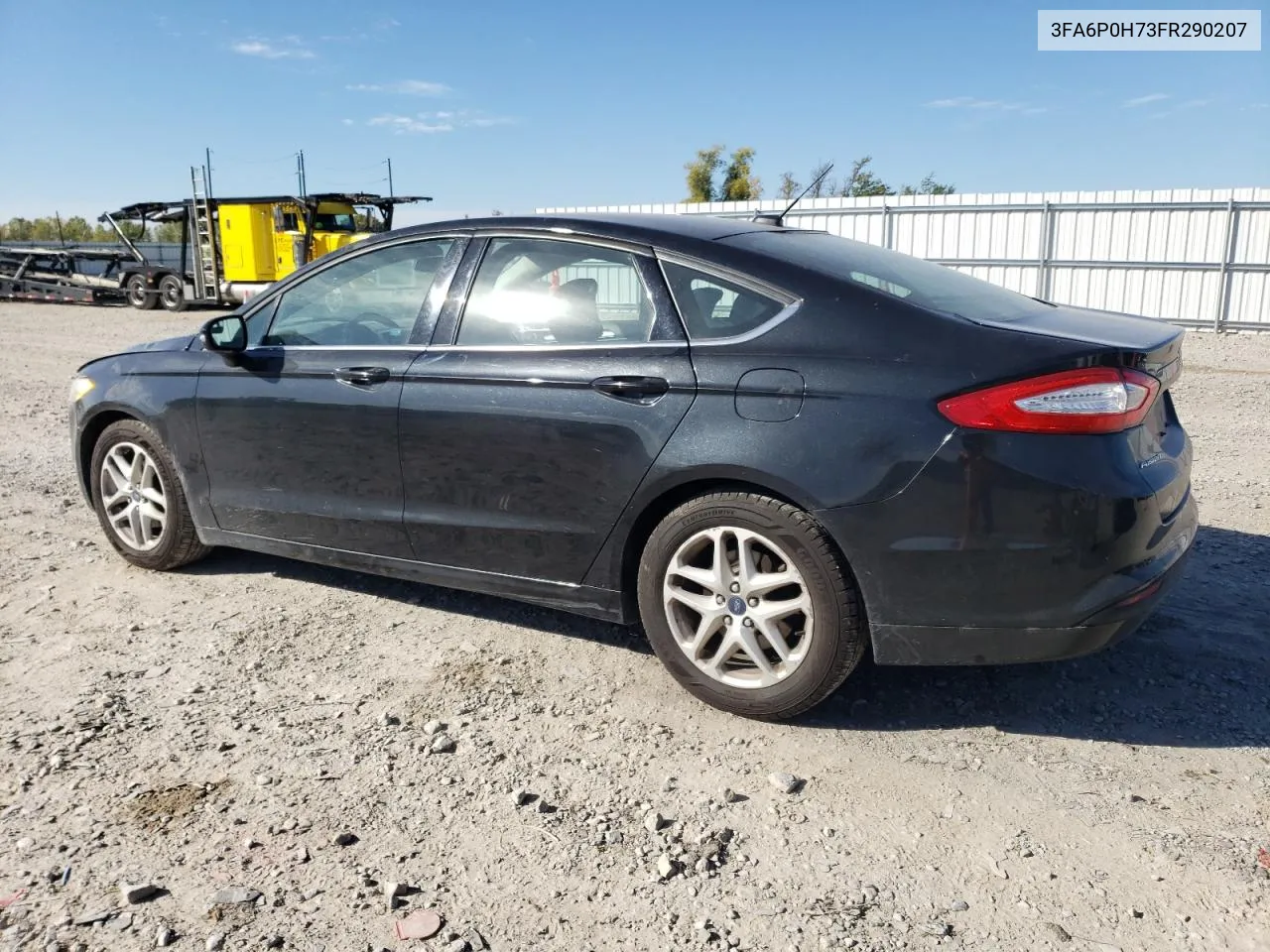 2015 Ford Fusion Se VIN: 3FA6P0H73FR290207 Lot: 73473844