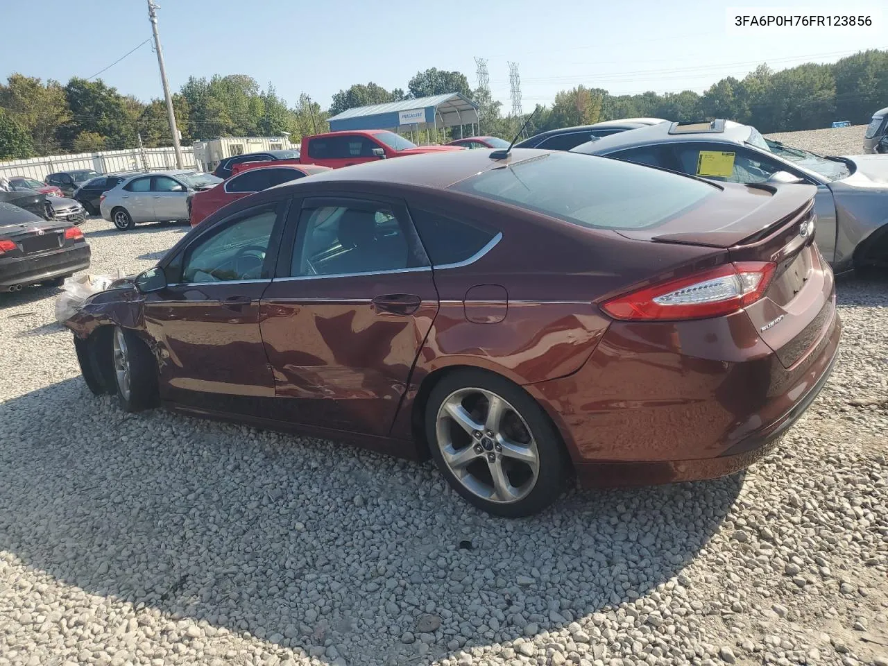 2015 Ford Fusion Se VIN: 3FA6P0H76FR123856 Lot: 73514214