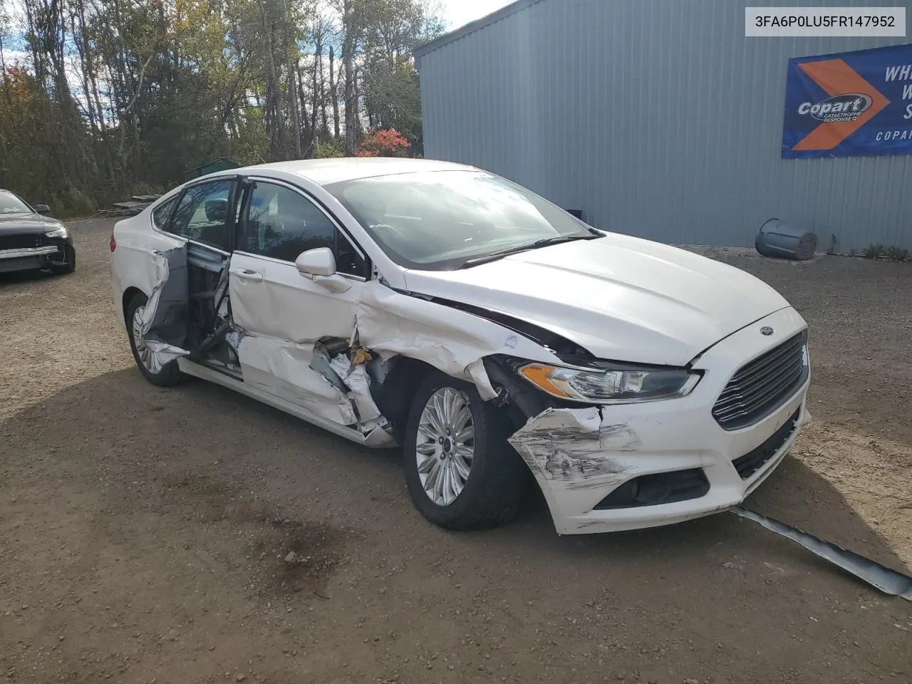 2015 Ford Fusion Se Hybrid VIN: 3FA6P0LU5FR147952 Lot: 74174304