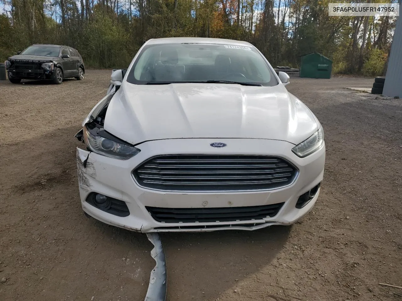 2015 Ford Fusion Se Hybrid VIN: 3FA6P0LU5FR147952 Lot: 74174304