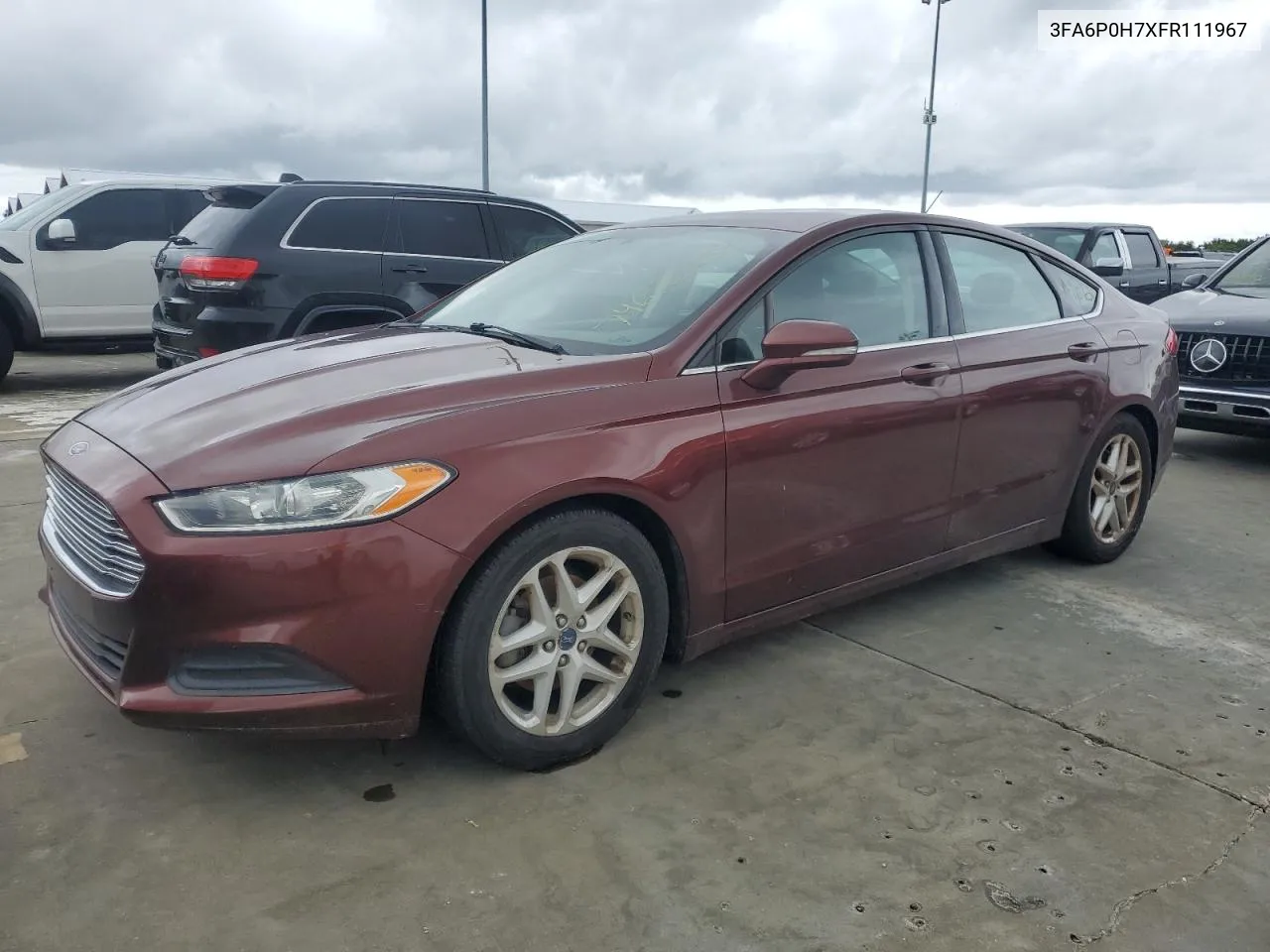 2015 Ford Fusion Se VIN: 3FA6P0H7XFR111967 Lot: 74676284