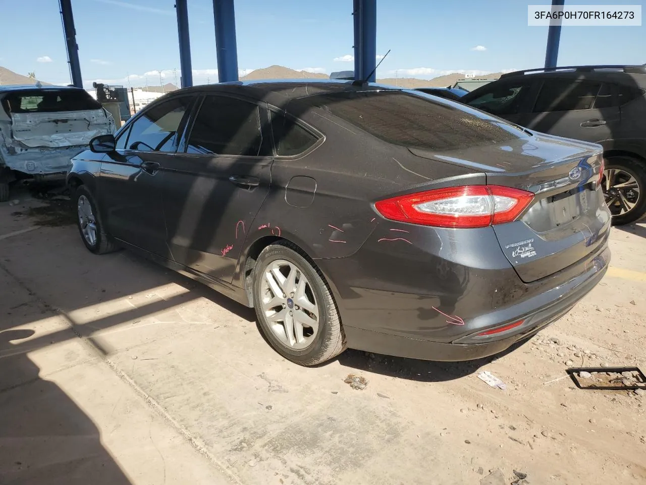 2015 Ford Fusion Se VIN: 3FA6P0H70FR164273 Lot: 74849844