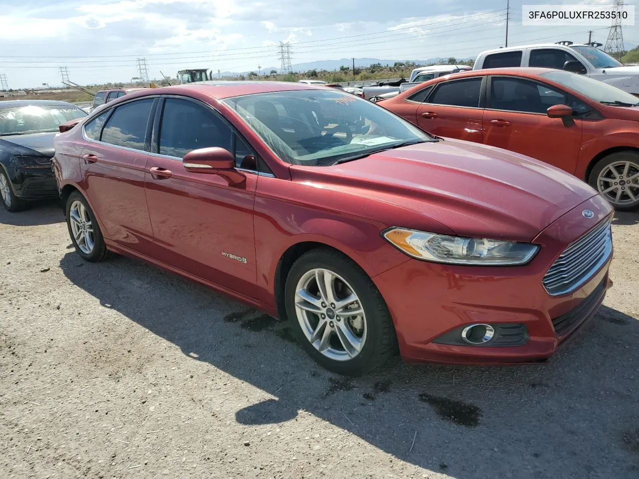 3FA6P0LUXFR253510 2015 Ford Fusion Se Hybrid