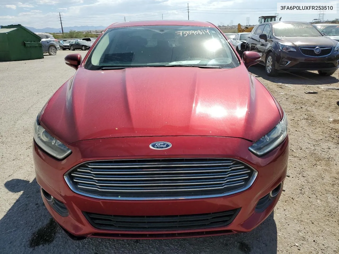 3FA6P0LUXFR253510 2015 Ford Fusion Se Hybrid