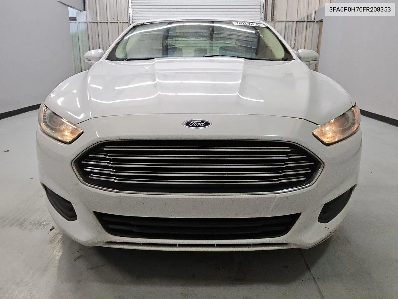 2015 Ford Fusion Se VIN: 3FA6P0H70FR208353 Lot: 75197304