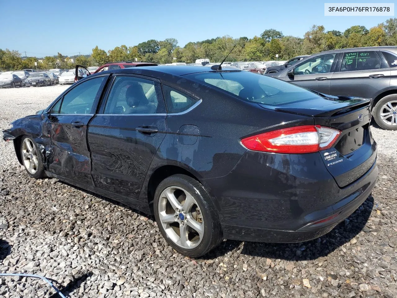 3FA6P0H76FR176878 2015 Ford Fusion Se