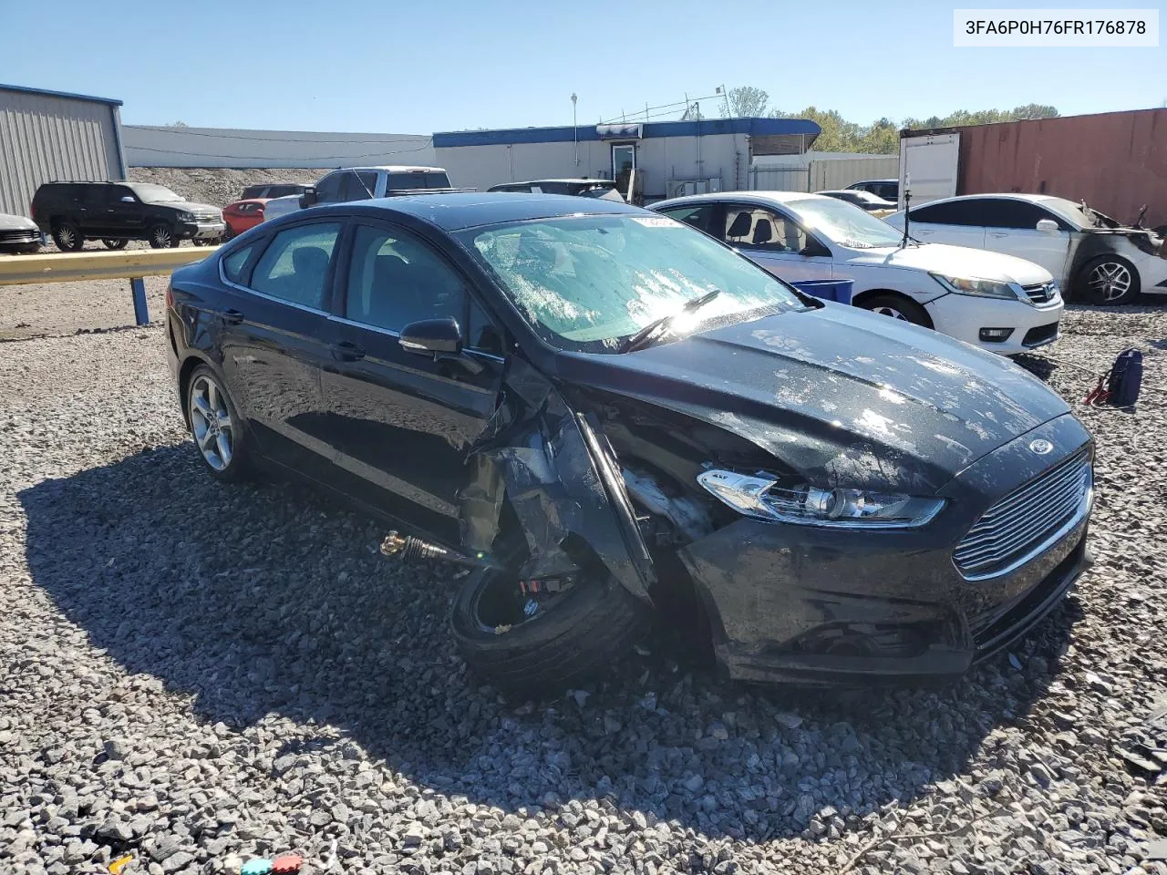 2015 Ford Fusion Se VIN: 3FA6P0H76FR176878 Lot: 75245764