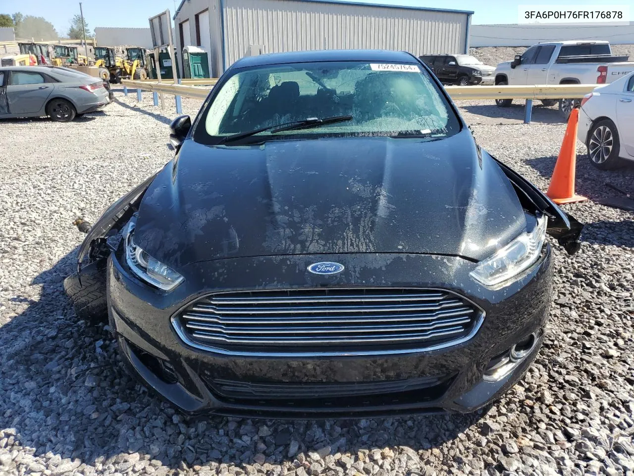 2015 Ford Fusion Se VIN: 3FA6P0H76FR176878 Lot: 75245764