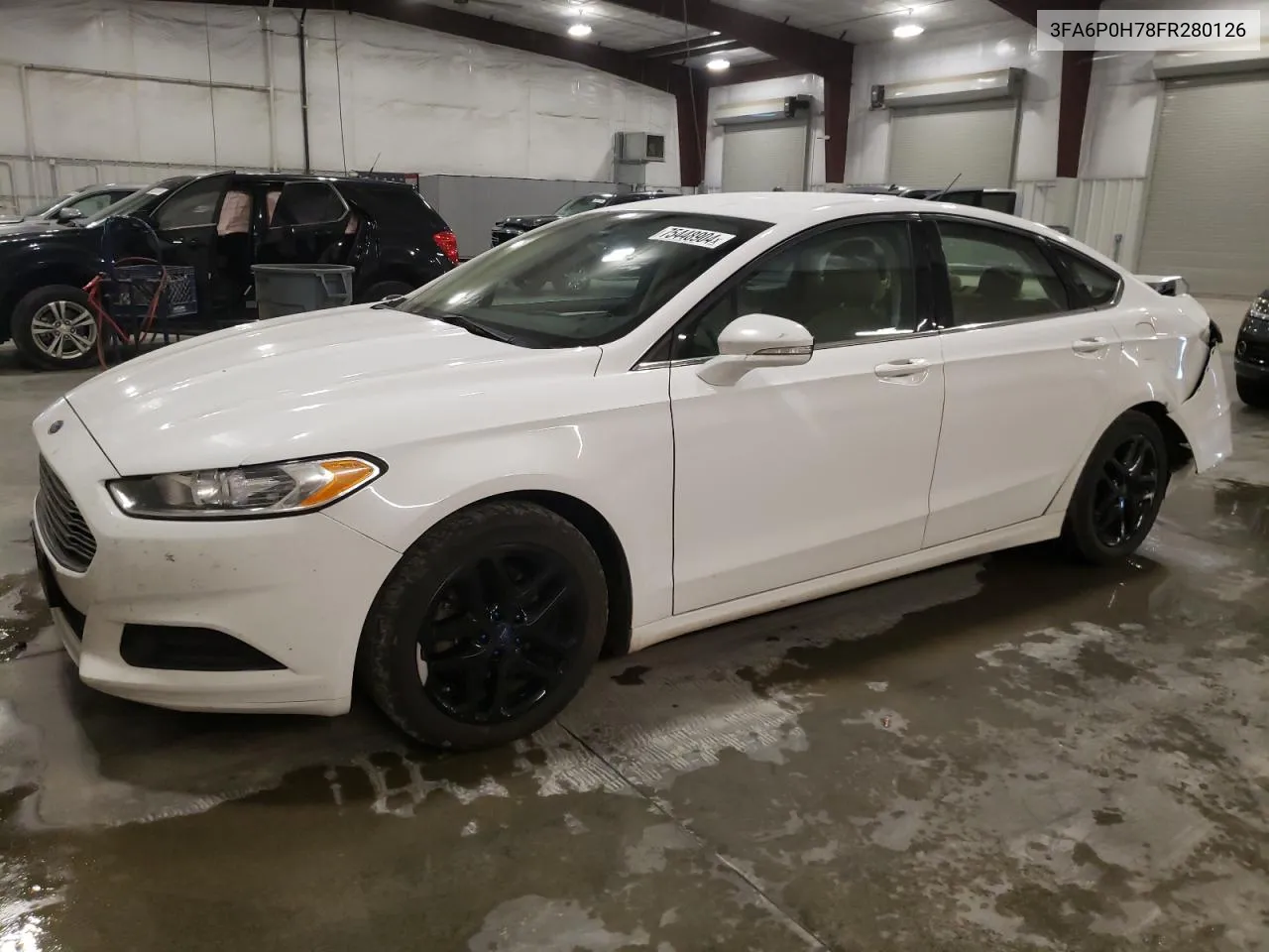 2015 Ford Fusion Se VIN: 3FA6P0H78FR280126 Lot: 75448904