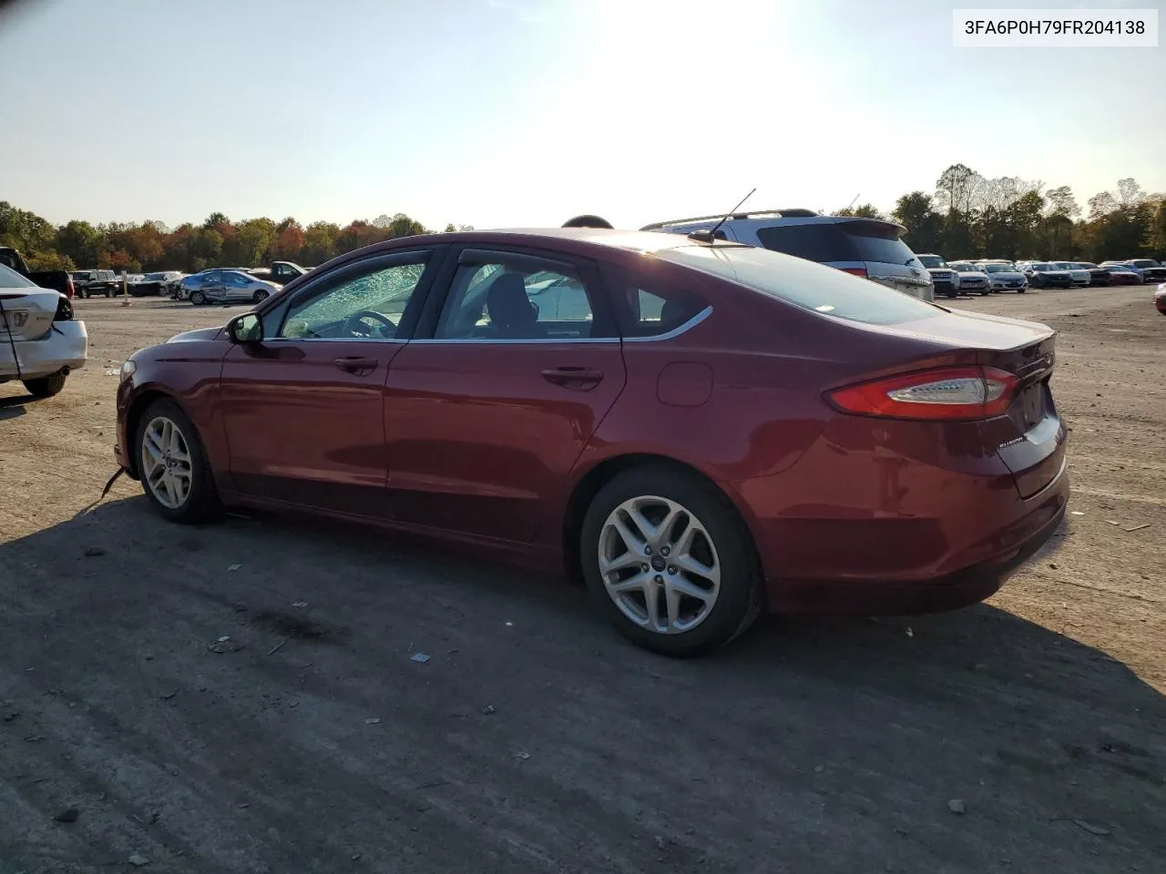 2015 Ford Fusion Se VIN: 3FA6P0H79FR204138 Lot: 75495464