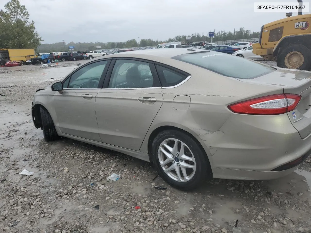 2015 Ford Fusion Se VIN: 3FA6P0H77FR104667 Lot: 75676184