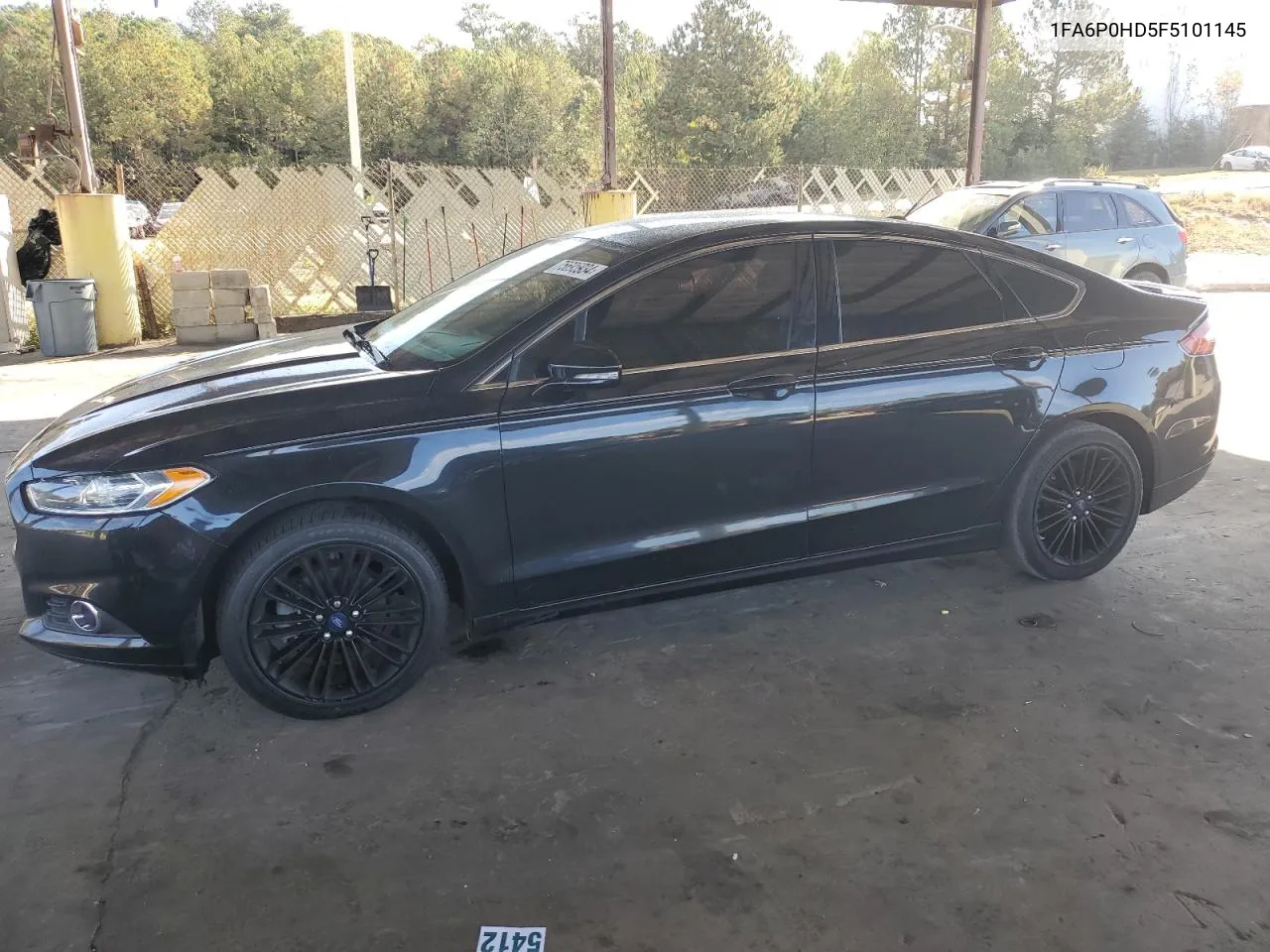 2015 Ford Fusion Se VIN: 1FA6P0HD5F5101145 Lot: 75695934