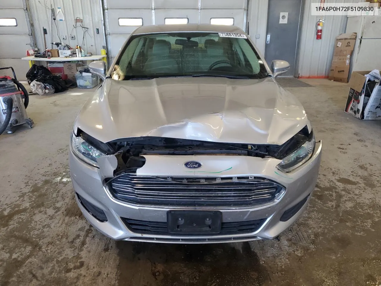 2015 Ford Fusion Se VIN: 1FA6P0H72F5109830 Lot: 75881354