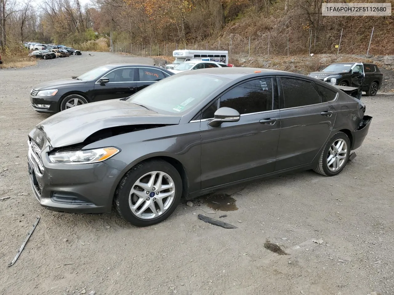 2015 Ford Fusion Se VIN: 1FA6P0H72F5112680 Lot: 76540194