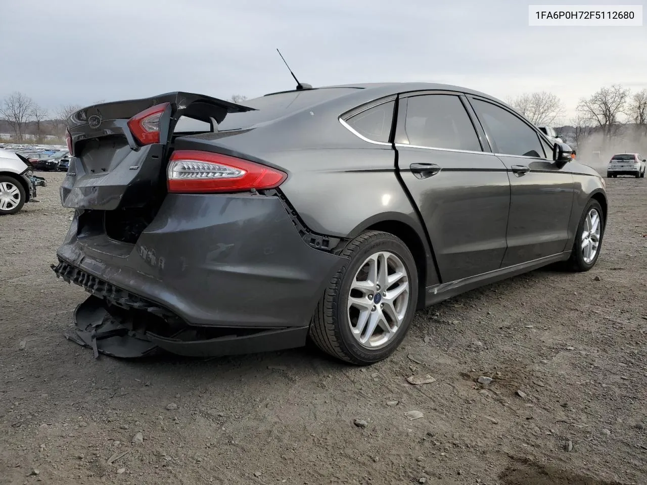 2015 Ford Fusion Se VIN: 1FA6P0H72F5112680 Lot: 76540194