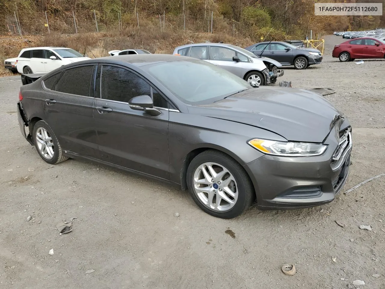 2015 Ford Fusion Se VIN: 1FA6P0H72F5112680 Lot: 76540194