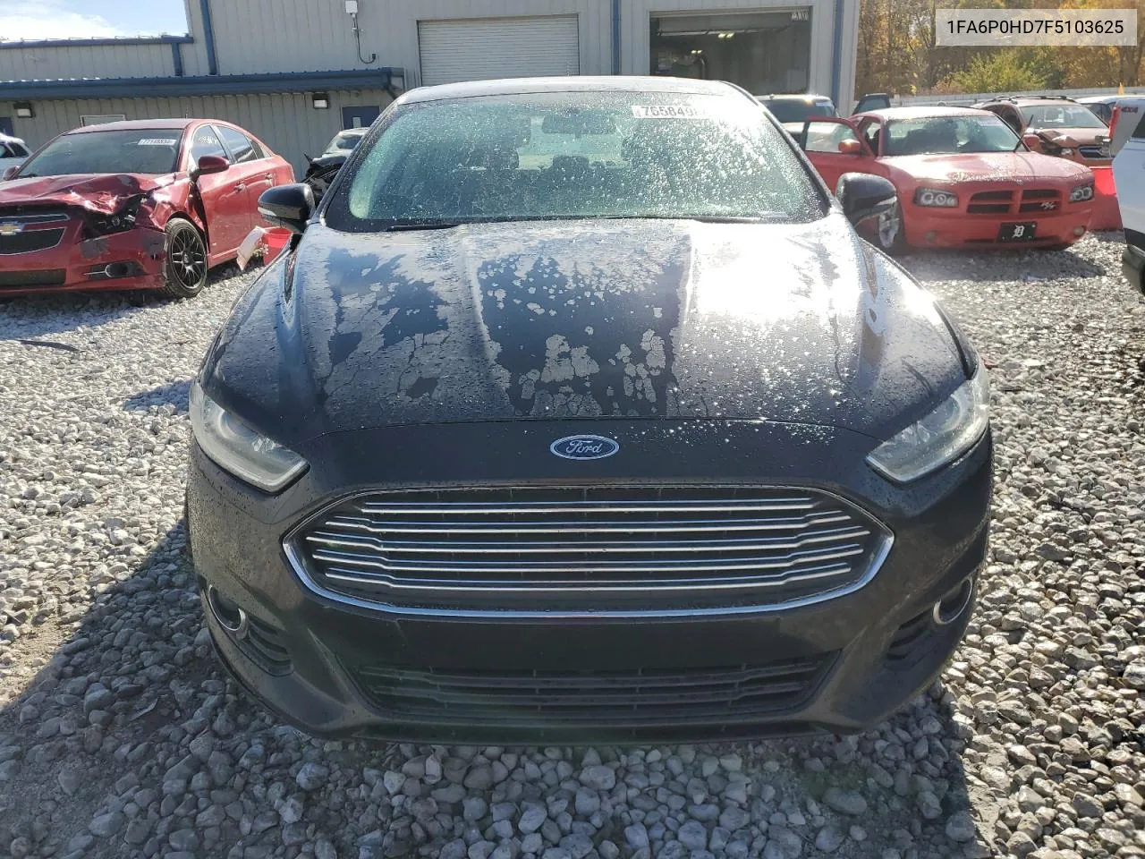 2015 Ford Fusion Se VIN: 1FA6P0HD7F5103625 Lot: 76584984