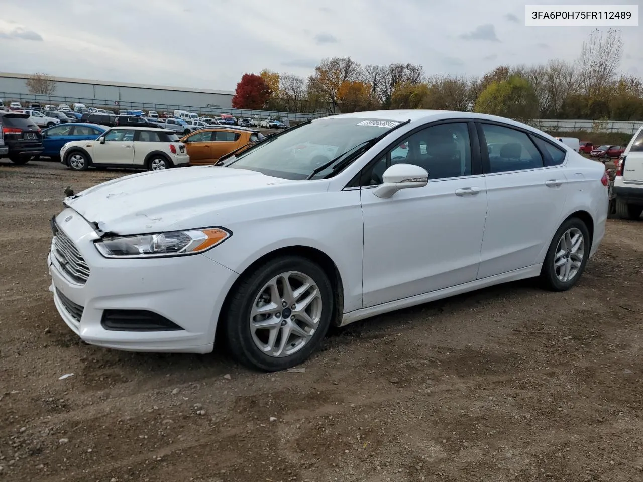 2015 Ford Fusion Se VIN: 3FA6P0H75FR112489 Lot: 76966804