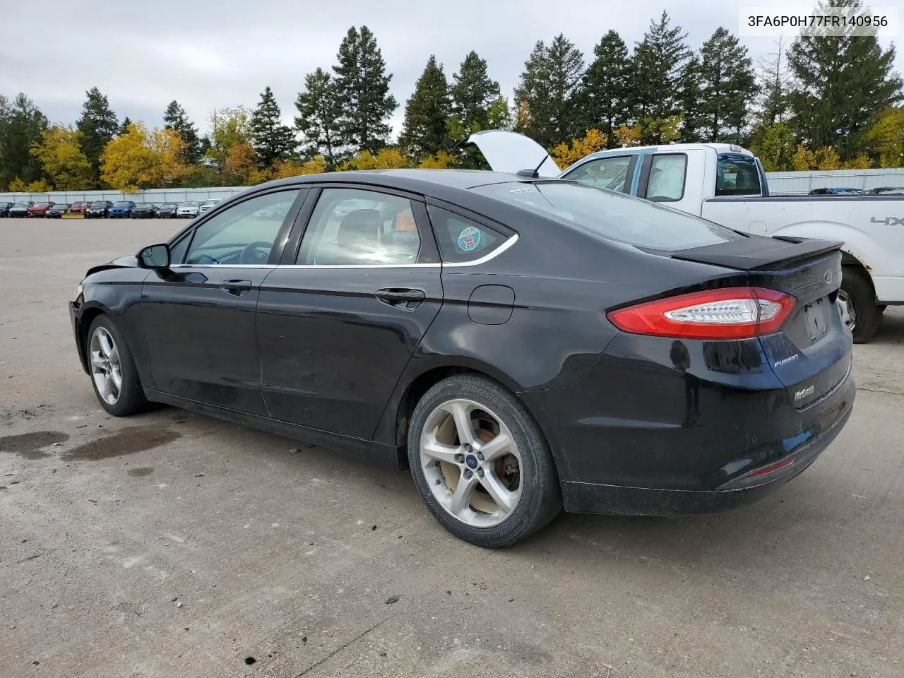 2015 Ford Fusion Se VIN: 3FA6P0H77FR140956 Lot: 77437584