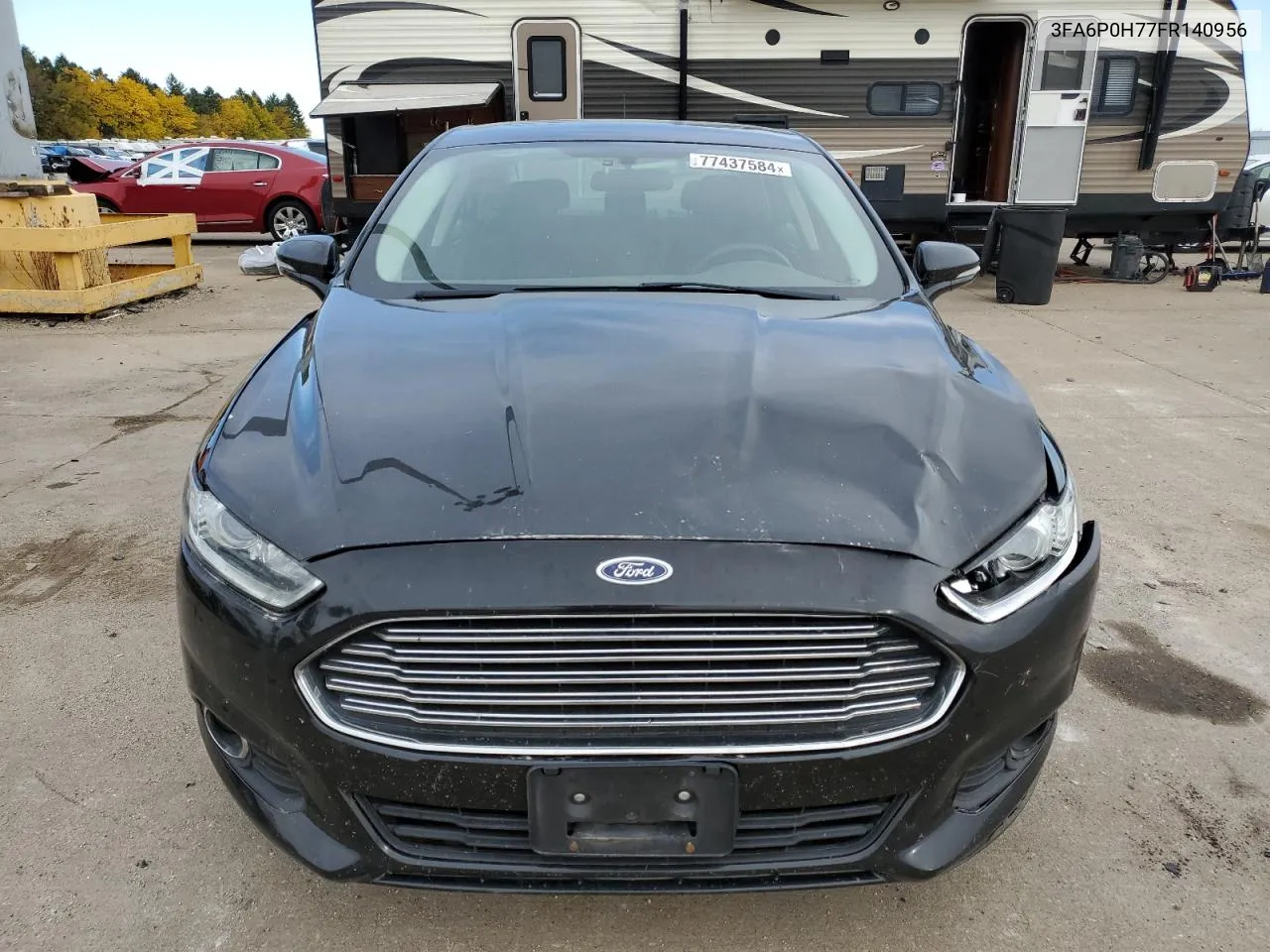 2015 Ford Fusion Se VIN: 3FA6P0H77FR140956 Lot: 77437584