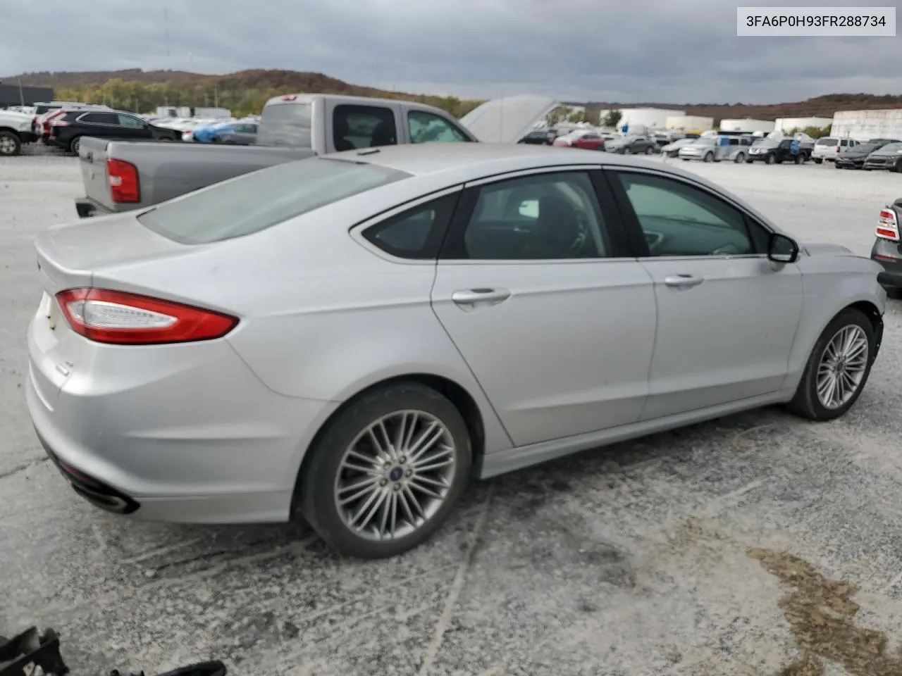 2015 Ford Fusion Se VIN: 3FA6P0H93FR288734 Lot: 77454194