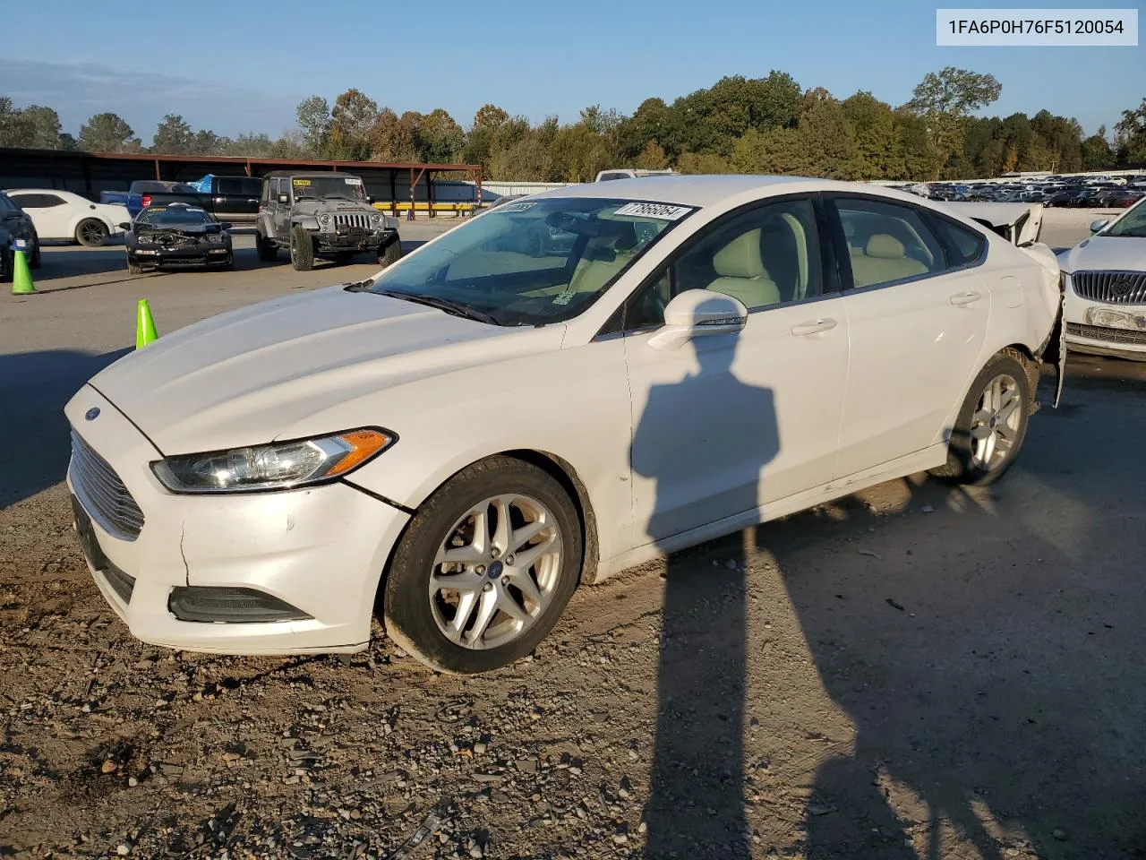 2015 Ford Fusion Se VIN: 1FA6P0H76F5120054 Lot: 77866064