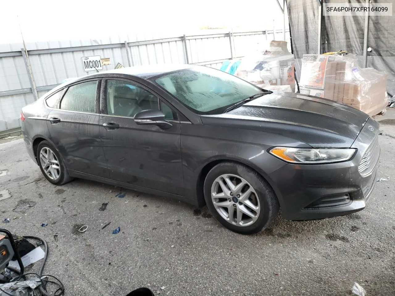 2015 Ford Fusion Se VIN: 3FA6P0H7XFR164099 Lot: 77946014