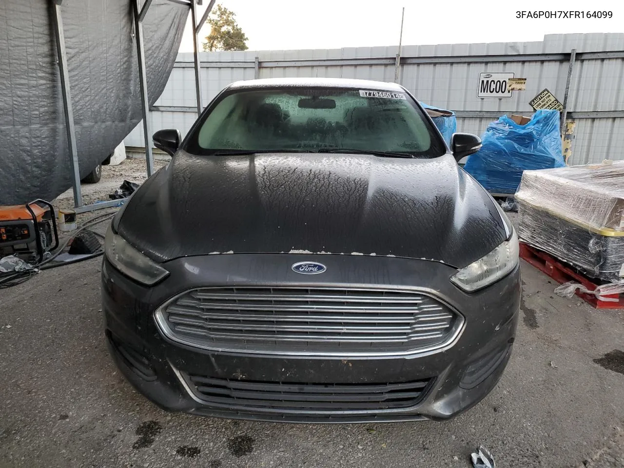 2015 Ford Fusion Se VIN: 3FA6P0H7XFR164099 Lot: 77946014