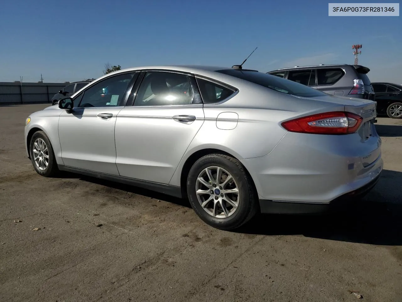 2015 Ford Fusion S VIN: 3FA6P0G73FR281346 Lot: 78072394