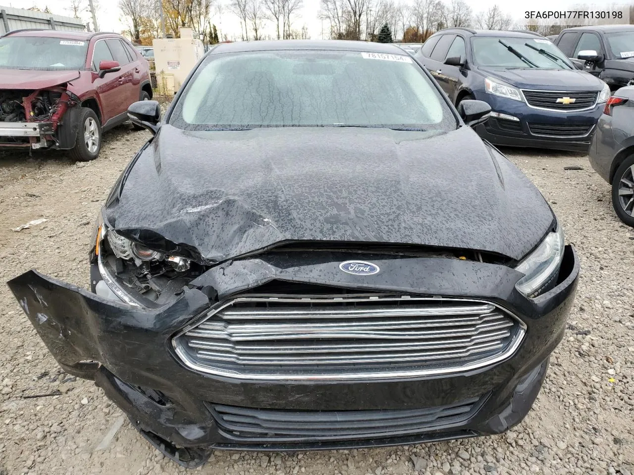 2015 Ford Fusion Se VIN: 3FA6P0H77FR130198 Lot: 78157154