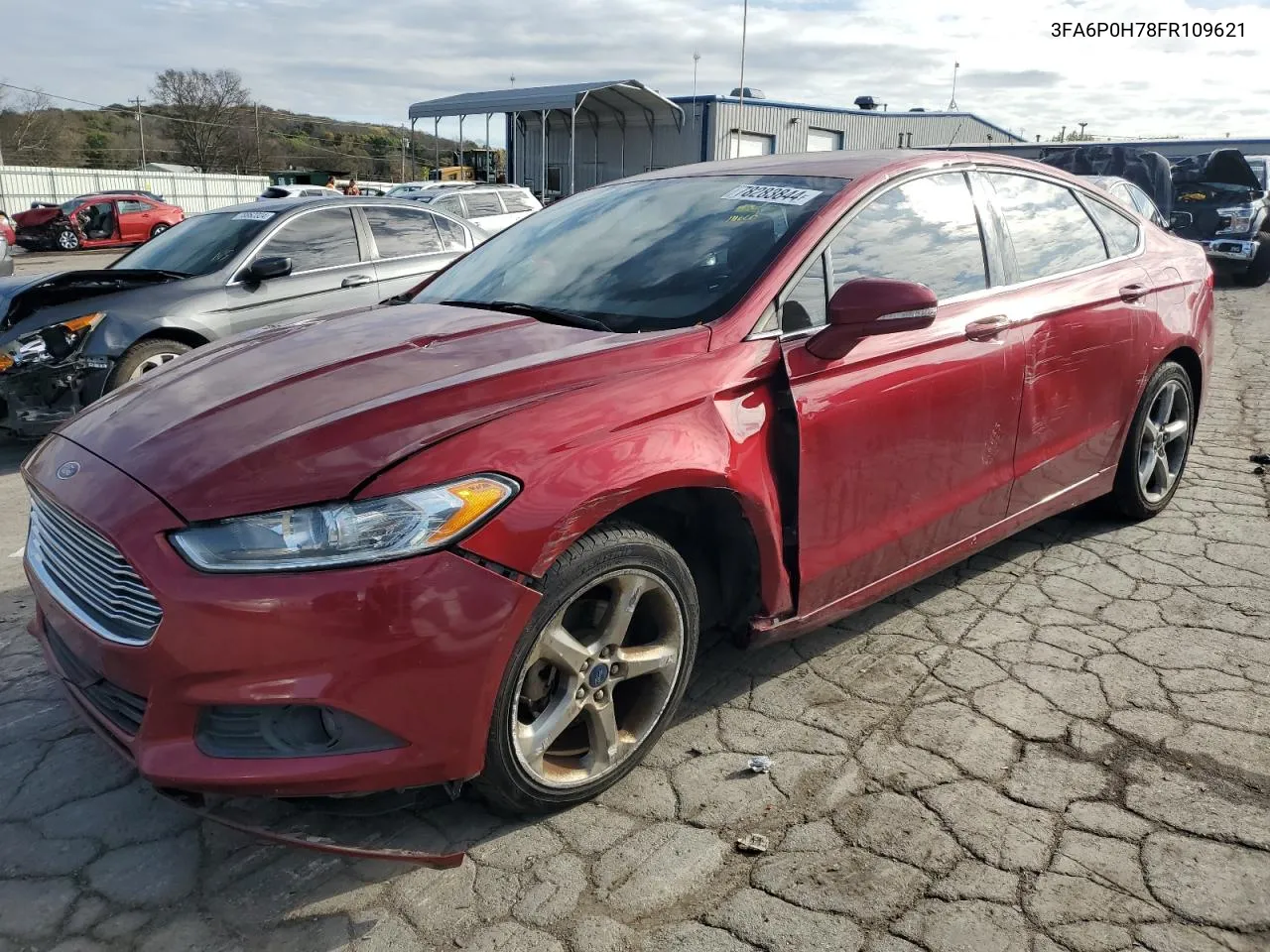 2015 Ford Fusion Se VIN: 3FA6P0H78FR109621 Lot: 78283844