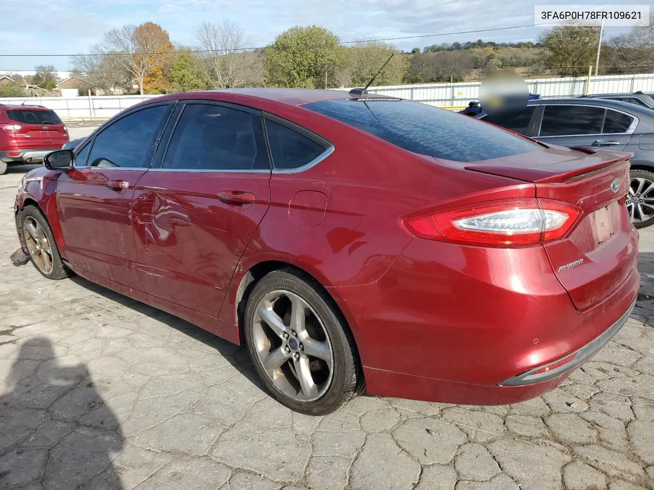 2015 Ford Fusion Se VIN: 3FA6P0H78FR109621 Lot: 78283844