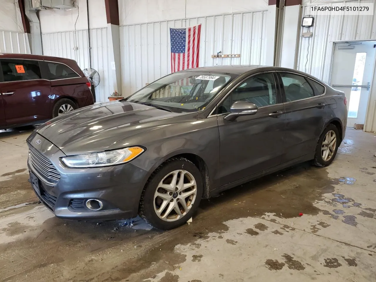 2015 Ford Fusion Se VIN: 1FA6P0HD4F5101279 Lot: 78587994