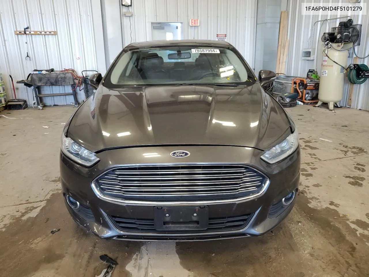 2015 Ford Fusion Se VIN: 1FA6P0HD4F5101279 Lot: 78587994