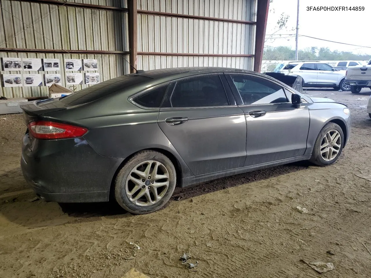 2015 Ford Fusion Se VIN: 3FA6P0HDXFR144859 Lot: 78724644