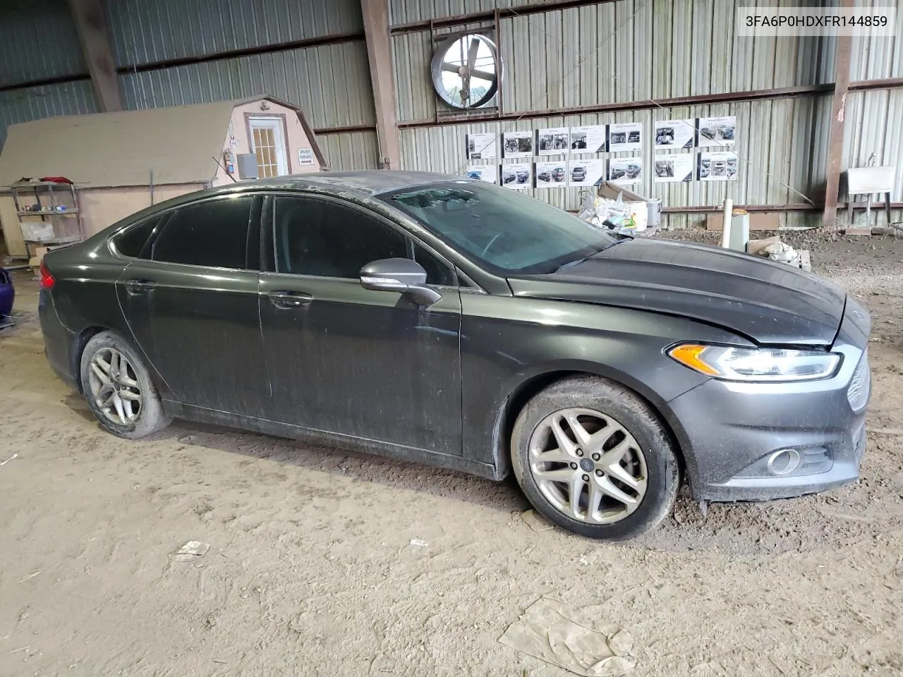 2015 Ford Fusion Se VIN: 3FA6P0HDXFR144859 Lot: 78724644