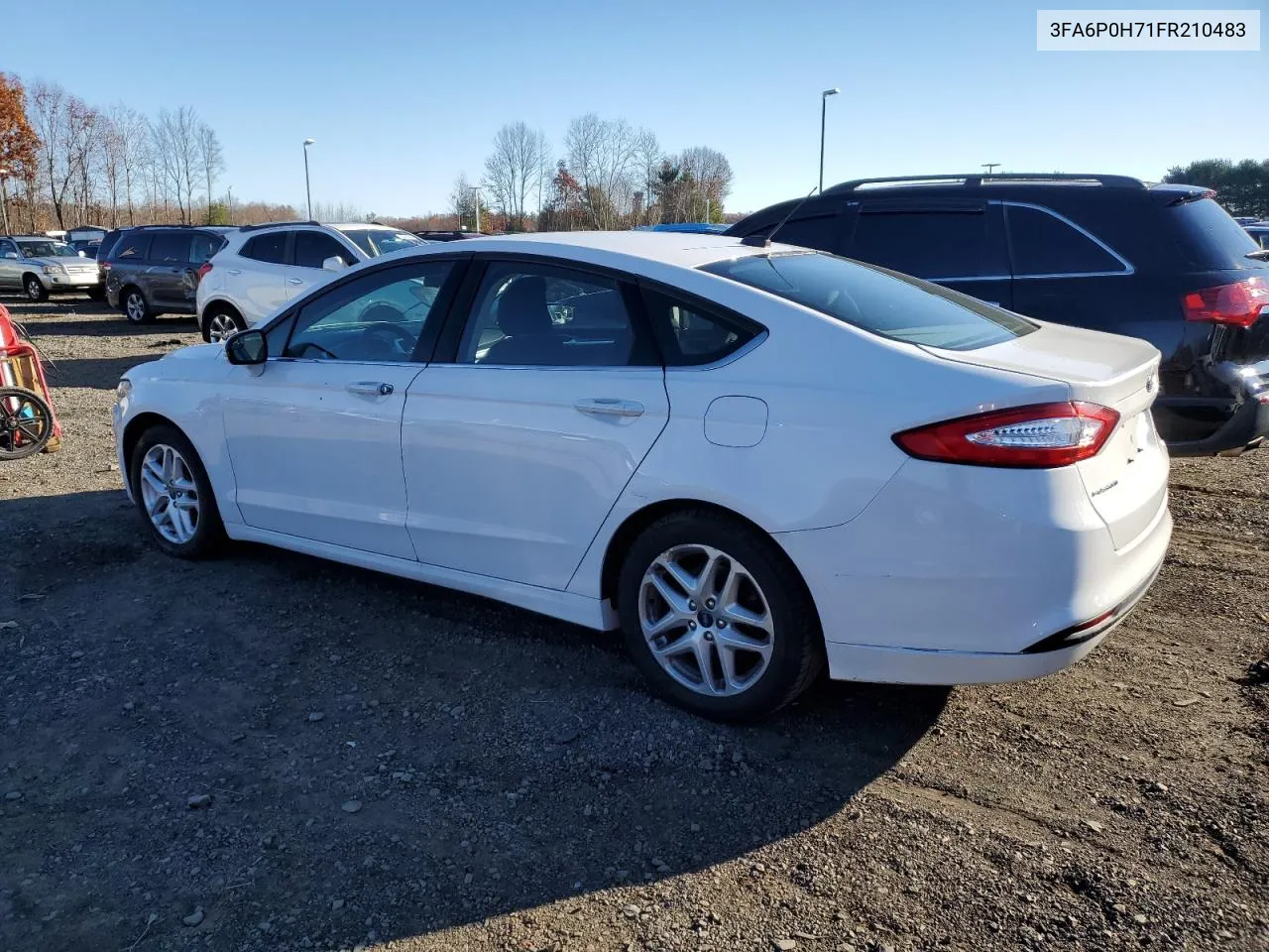 2015 Ford Fusion Se VIN: 3FA6P0H71FR210483 Lot: 78878284