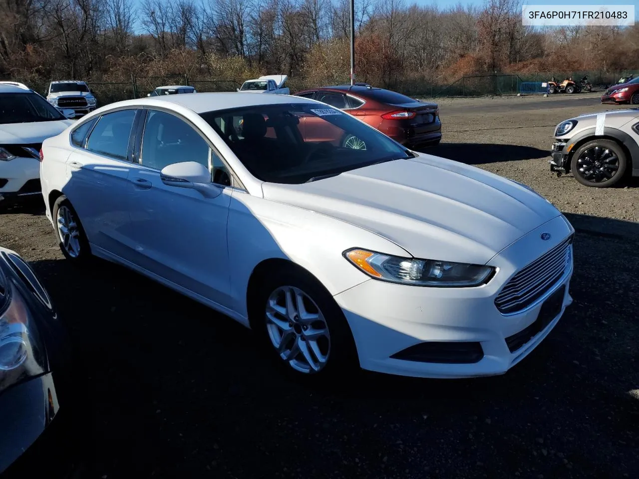 2015 Ford Fusion Se VIN: 3FA6P0H71FR210483 Lot: 78878284